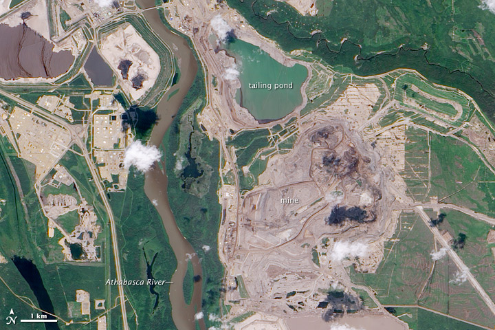 Alberta Energy Regulator (AER) approves plan by Suncor to release tailings from its vast toxic tailings ponds into the Athabasca River.
